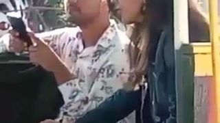Indian Lovers Outdoor Blowjob sex Cought on