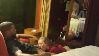 Hotwife Talk Dirty With Cuckold Husband During Bbc Fucks Her