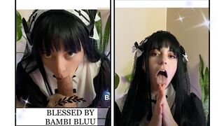 Sexy Wild Nun gives Amazing POINT OF VIEW Oral Sex while Wild Talking her Pastor