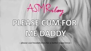 EroticAudio - ASMR Please Sperm For Me Daddy, ddlg, DP, Dildo,