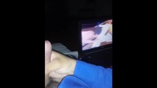 HOME-MADE SOLO MALE WATCHING CARTOON COMING BACK FROM WORK LATE AND HORNY