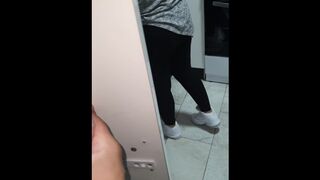 Kinky Hispanic Step Mom Teasing and Fucking Step Son in Yoga Pants Extreme Nasty Talking