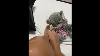 Miss Lauren Perfect Feet Tease with Toy