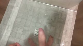Pissing in the Gym Shower