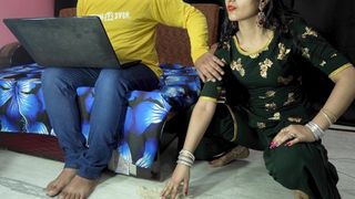 Cheated on Wifey with Recluctant Alluring Indian Maid Wirh Clear Hindi Voice | YOUR PRIYA