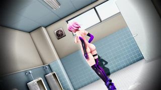 Mmd R18 Mash Kyrielight from Fate Grand Order become Sperm Chick for Nasty older Males 3d Anime Fap