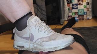 Slutty Nike Thea Footjob (Tinder Date)