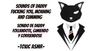 Sounds of Daddy fucking you, moaning and orgasm [Asmr] [Erotic Audio]