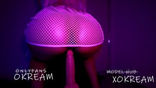 4K XOKREAM - Best twerk dildo ride crampie cunt real climax slutty talk