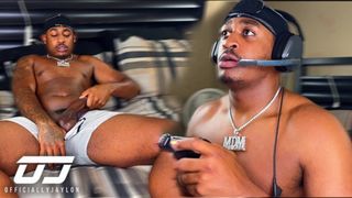 OfficiallyJaylon Releases Some Stress While Playing The Game * Loud Moans and Sleazy Talking *