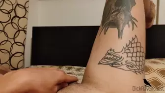 Wet Dick Masturbate, Cute Moaning While Sperm Dripping, Nice Dong - DickRavenchest