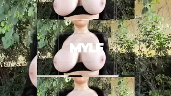 MYLF - Gigantic Breasts Brunette MILF Stepmom Eve Marlowe Needs Stepson's Help And Massive Dong