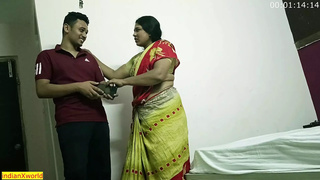 Indian Alluring Stepmom Sex! Family Taboo Sex