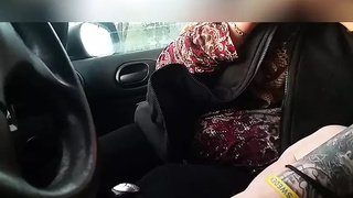 grandmother swallows my prick in my car