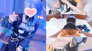 Vtuber Cosplay multiple cums suisex situation anime tape.