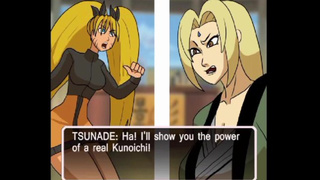 Naruto transfer x Tsunade (game play)