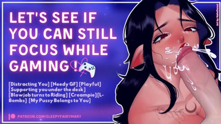 Needy gf Distracts You While You're Gaming | ASMR