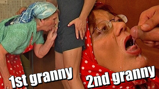Fresh wang rides 2 grannies!