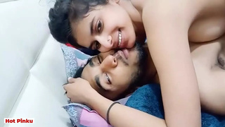 Fine Indian gf pounded by BF on her birthday