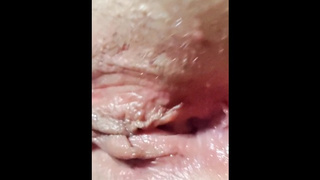 SELF PERSPECTIVE up inside my stepmoms vagina up close and wet!