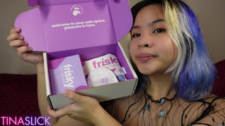 Tina Slick - Attractive Creamy Pinay Mounts Herself With Alluring Sex Toys (Frisky Ultd)