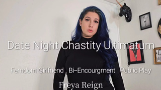 Date Night Chastity Ultimatum: Bi Encouragement
