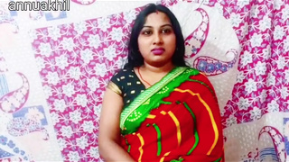 Nasty son-in-law left mother-in-law When she was alone at home Desi sex Sex tape .Clear Hindi Vioce