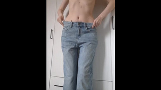 Will you stick your rod in my behind? And spunk on my blue jeans?